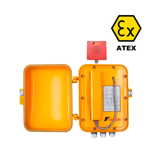 Взрывозащищенный EX телефон. Модель KNEx5 Аналоговый